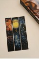 Van Gogh Tarzı 3D Baskı Kitap Ayracı Seti (3’lü) Van Gogh Tarzı 3D Baskı Kitap Ayracı Seti (3’lü)