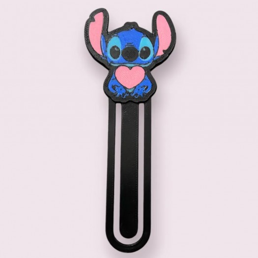 Stitch Karakterli Kitap Ayracı – Sevimli Tasarım Okuma Aksesuarı