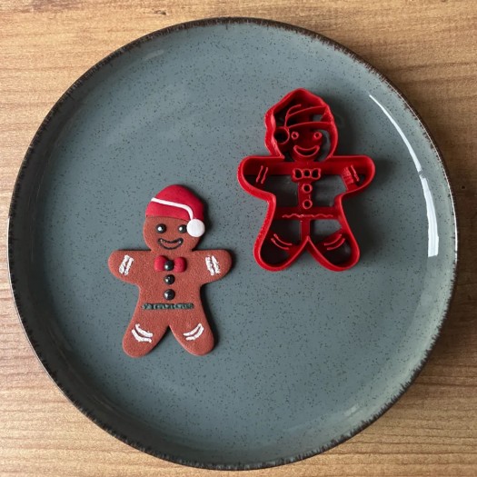 Yılbaşı Zencefilli Adam Kurabiye Kalıbı – Noel Temalı Şekillendirici Yılbaşı Zencefilli Adam Kurabiye Kalıbı – Noel Temalı Şekillendirici