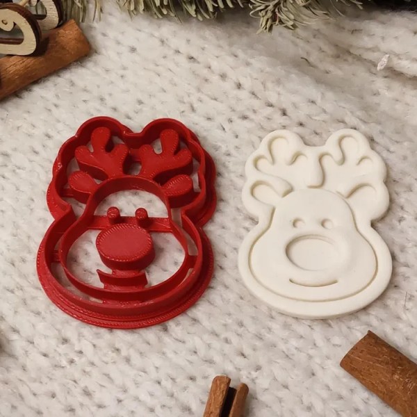 Yılbaşı Ren Geyiği Kurabiye Kalıbı – Noel Temalı Kurabiye Şekillendirici Yılbaşı Ren Geyiği Kurabiye Kalıbı – Noel Temalı Kurabiye Şekillendirici