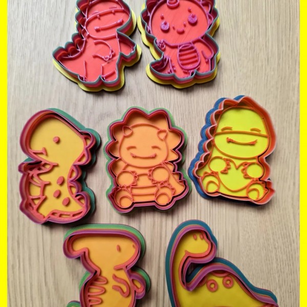 Sevimli Dinozor Kurabiye Kalıbı Seti (8'li) Sevimli Dinozor Kurabiye Kalıbı Seti (8'li)