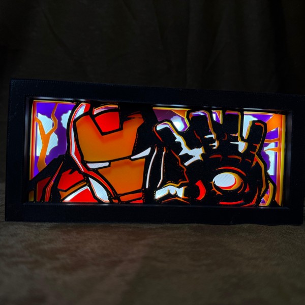 İronman Lightbox (Işıklı Gece Lambası)
