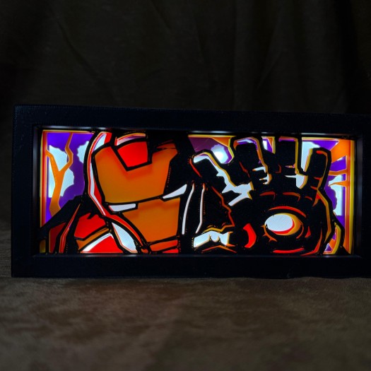 İronman Lightbox (Işıklı Gece Lambası)