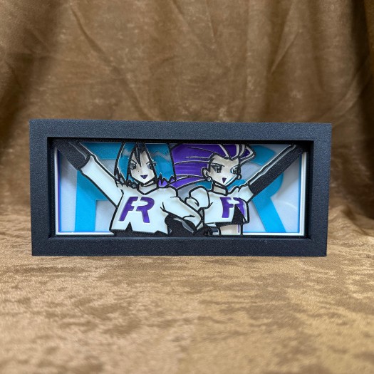 Roket Takımı Lightbox (Işıklı Gece Lambası)