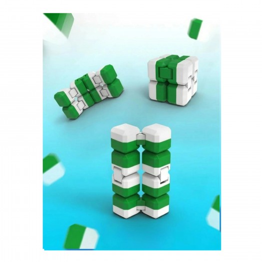 Taraftar Yeşil Beyaz Küp