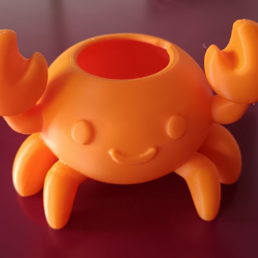 Sevimli Yengeç Saksı