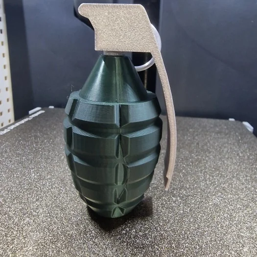 3D Baskı Dekoratif El Bombası Modeli 3D Baskı Dekoratif El Bombası Modeli
