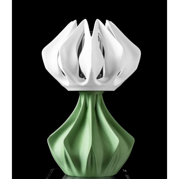 3D Baskı Çiçek Tasarım Masa Lambası – Dekoratif Abajur