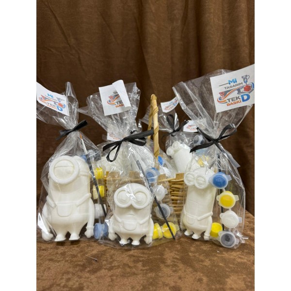 Boyama seti 3D Baskı figürler