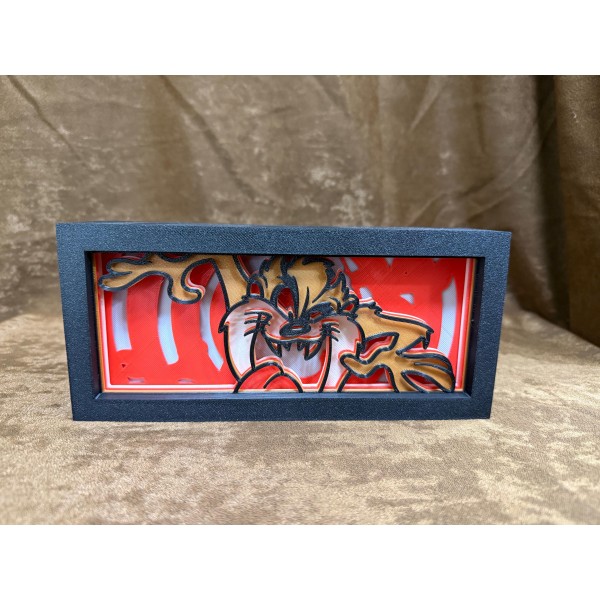 Tazmanya Canavarı Lightbox (Işıklı Gece Lambası)