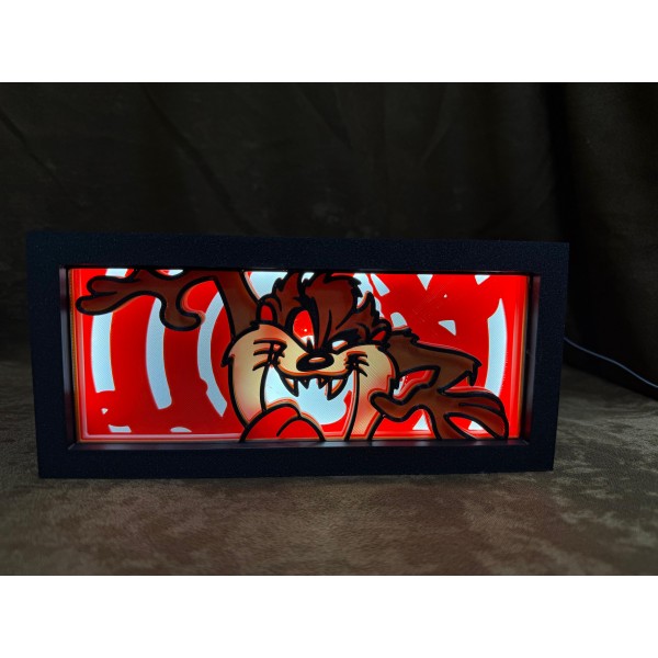 Tazmanya Canavarı Lightbox (Işıklı Gece Lambası)