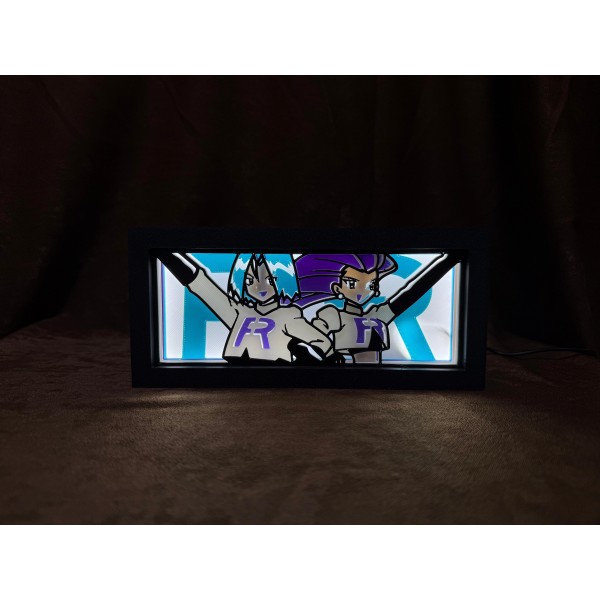 Roket Takımı Lightbox (Işıklı Gece Lambası)