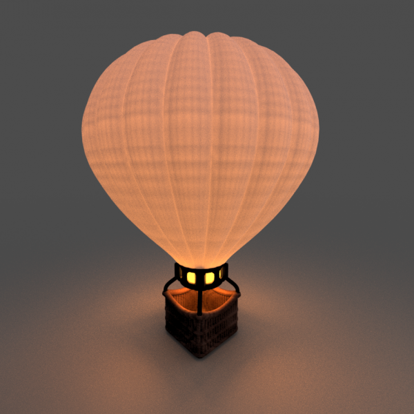 Gökyüzü Macerası: 3D Baskı Sıcak Hava Balonu Gece Mumluk Gökyüzü Macerası: 3D Baskı Sıcak Hava Balonu Gece Mumluk