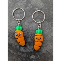 ???? Sevimli Eklemli Havuç Anahtarlık