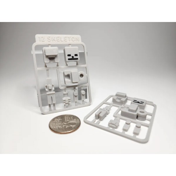 Blok İskelet Montaj Seti (Kendin Yap Anahtarlık/Figür)