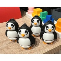 Flexi Penguen Anahtarlık: Eklemli Sevimli Hayvan Figürü (3D Baskı)