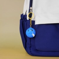 Sevimli Mavi Top (Emoji) Anahtarlık