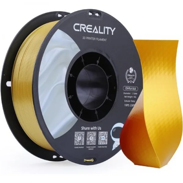 Creality Cr-Silk Pla Gold 1,75mm 3D Baskı Filament 1Kg